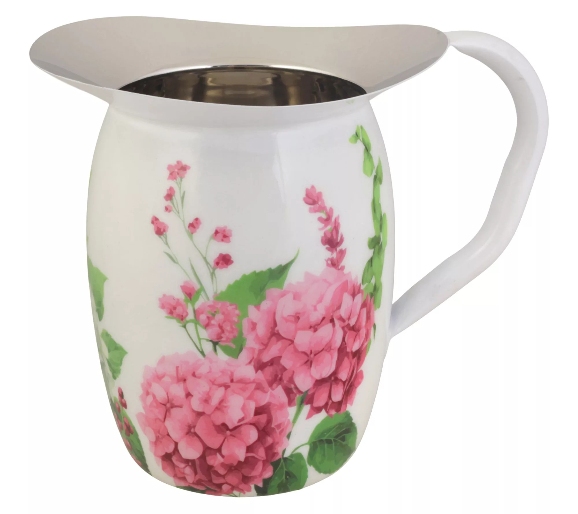 Temp-tations Seasonal 2-Quart Stainless Steel Pitcher - QVC.com | QVC