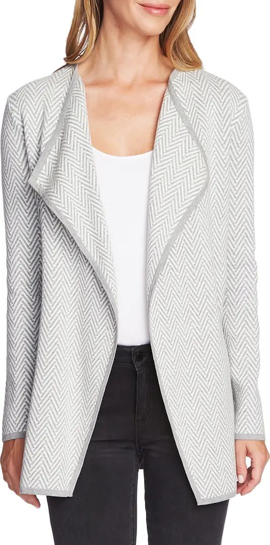 Vince Camuto Herringbone Cardigan | Nordstrom | Nordstrom