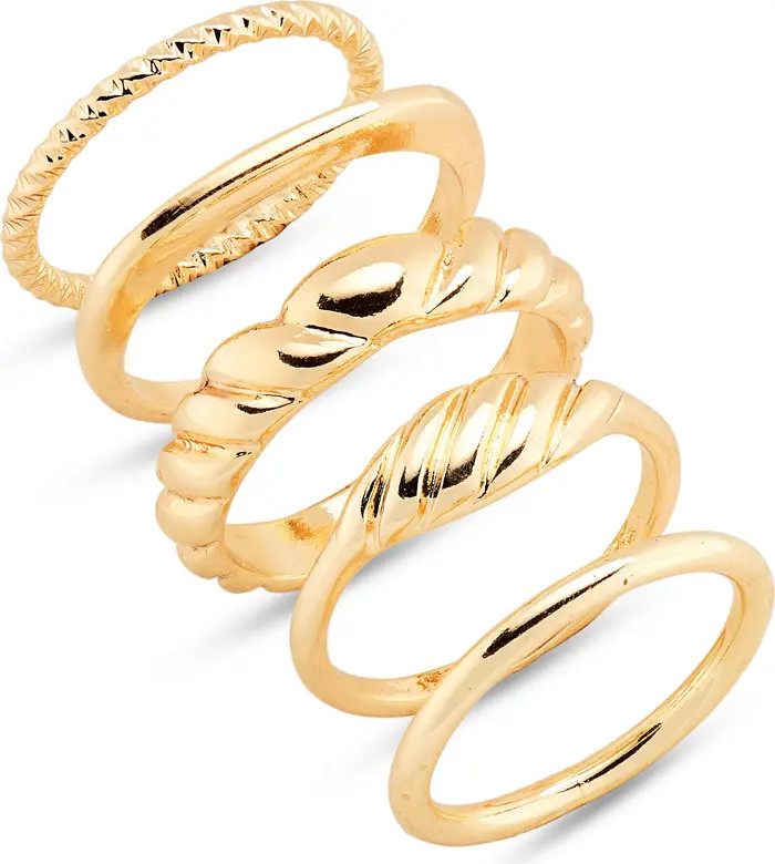 BP. Set of 5 Assorted Rings | Nordstrom | Nordstrom