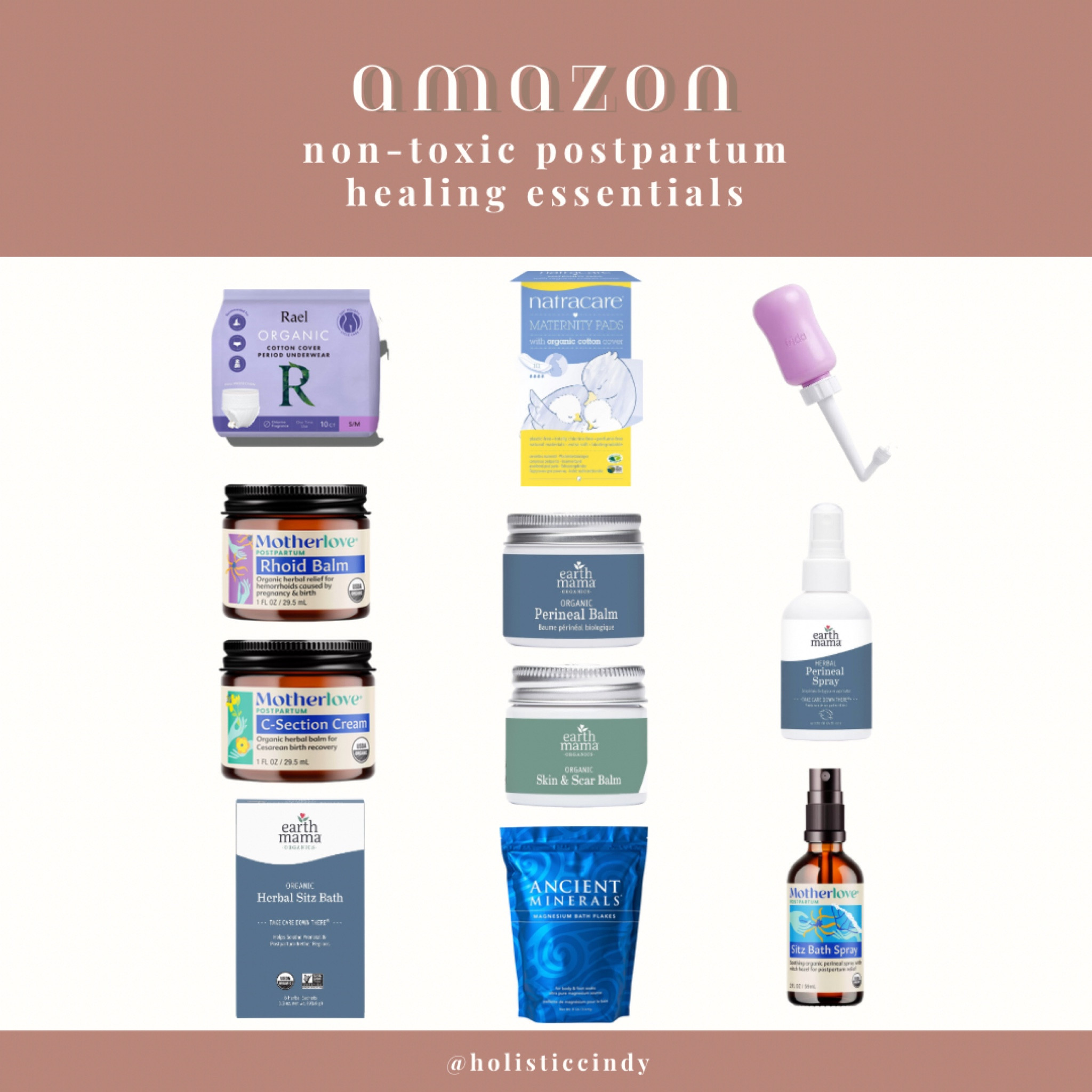 Embark on your postpartum healing journey with confidence and care! 🌼 Explore this collection of nontoxic essentials, from soothing organic skincare to effective recovery aids. Prioritize your well-being and embrace the gentle path to post-baby wellness. 🌿  #affiliate

#LTKbaby #LTKbump #LTKfamily