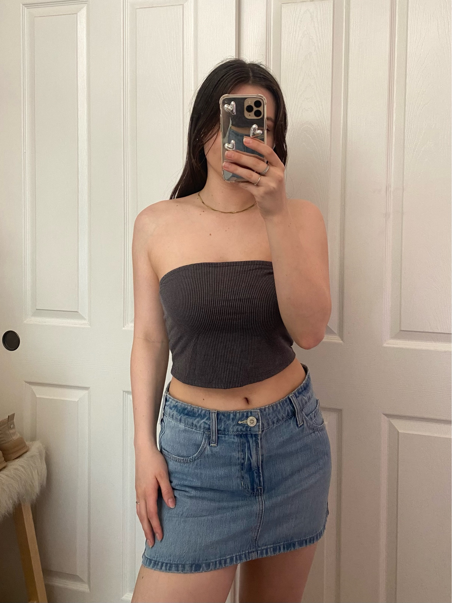 Cute outfit inspo!🫶

Sizing:
- top is true to size
- size down if inbetween in skirt

Neutral fashion / neutral outfit /  Clean girl aesthetic / clean girl outfit / Pinterest aesthetic / Pinterest outfit / that girl outfit / that girl aesthetic / vanilla girl / Hollister skirt / denim skirt outfits / denim skirts / denim skirt style / Amazon Womens Clothes / Amazon Finds Clothes / Amazon Clothing / Amazon Must Haves / Amazon Basics / amazon basic tops / Amazon Fashion / Amazon Fashion Finds / Amazon Favorites / Amazon Style / Amazon Clothes / amazon fashion finds / summer outfits / summer vacation outfits / summer outfits women’s / summer fashion / Amazon summer / amazon summer outfits / amazon summer fashion / amazon fashion summer / summer amazon / summer outfits women amazon / amazon tube top

#LTKstyletip #LTKfindsunder50 #LTKfindsunder100