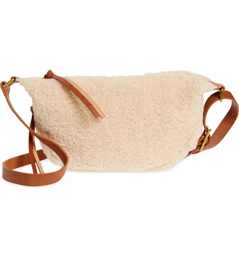 Mini The (Re)sourced High Pile Fleece Sling Bag | Nordstrom