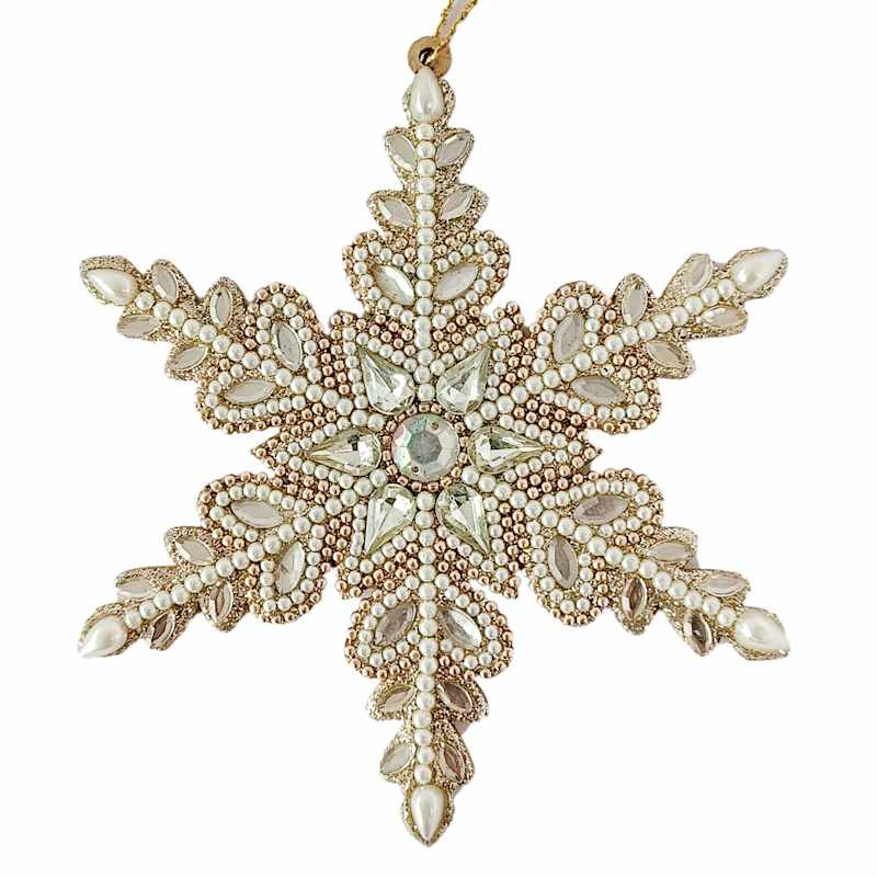5in SNOWFLAKE ORNAMENT | At Home