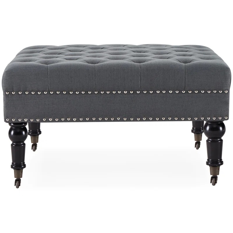 Jayden Button Tufted Cocktail Ottoman | Wayfair North America