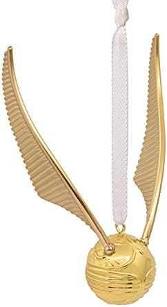 Hallmark Harry Potter Golden Snitch Metal Christmas Ornament | Amazon (US)
