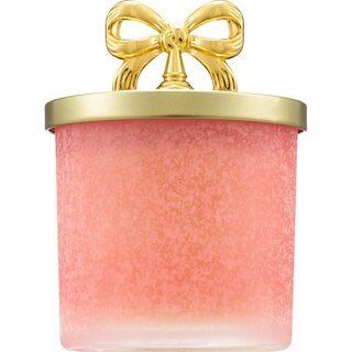A&A Pink Frosted Candle with Bow Lid, Spa Sundays Scent, 13 oz | CVS Health