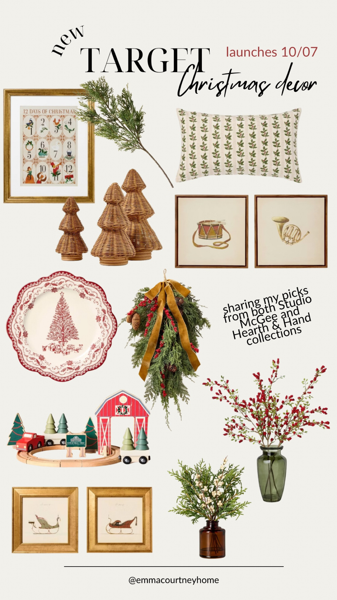 My picks from the Target Christmas Studio McGee and Hearth and Hand with Magnolia lines! There are so many more items but these are my personal picks and what I’m likely to order! Usually the launch happens around 2am online so save these now to shop or else they’ll sell out!!  

#LTKSeasonal #LTKHome #LTKxTarget