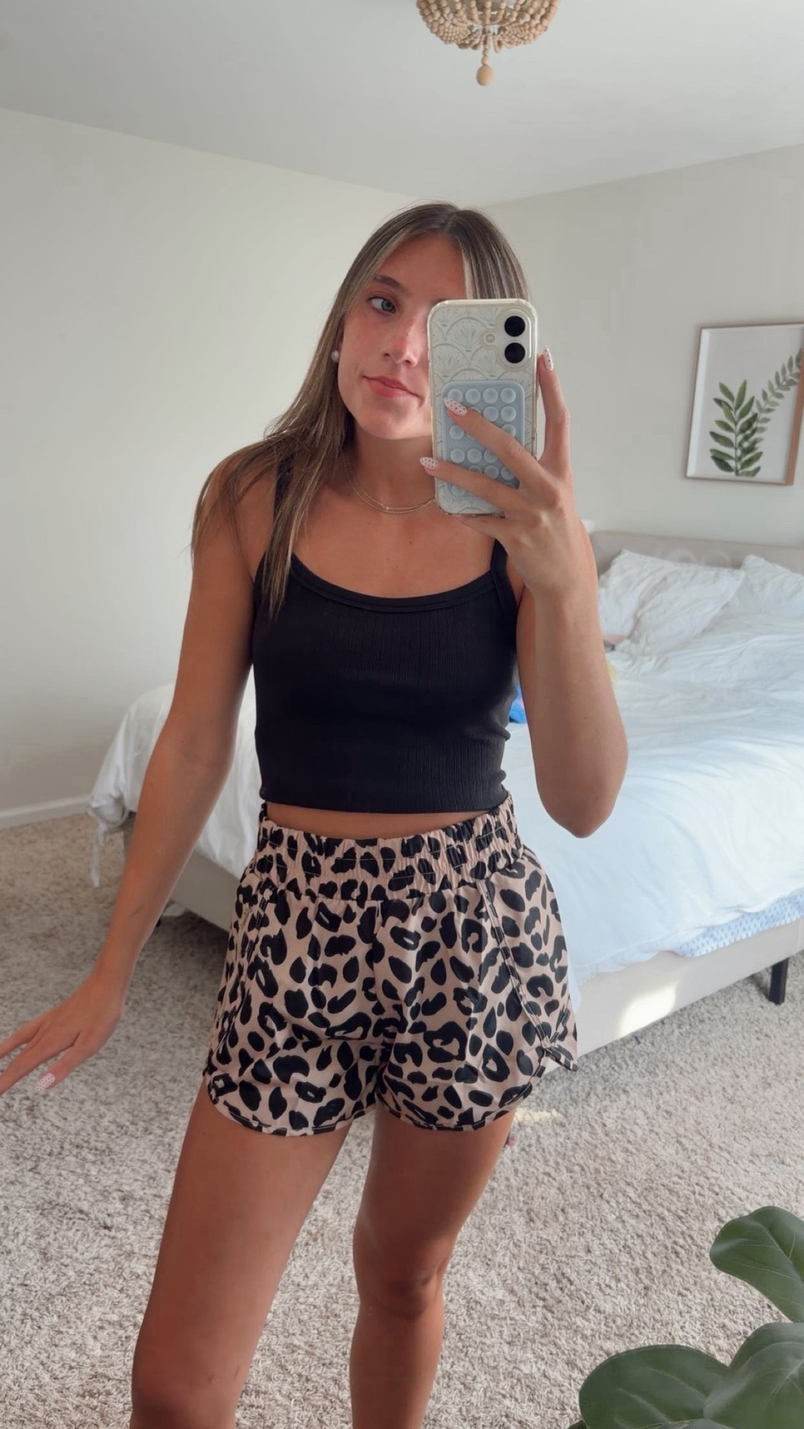cutest active set from Walmart! These leopard print shorts remind me of free people and other big brands. They are comfy and affordable, Walmart checks all the boxes. This is cute for a nice summer day, a workout, or simply an evening walk. The tank is from the popular active set, it is soft and stretchy. Overall this outfit is a perfect option for the price and comfort, you can't beat it

#LTKWalmart #walmartfinds #ootd #activewear #outfitinspo #summerstyle 

 #LTKdayinmylife #LTKootd #LTKActive