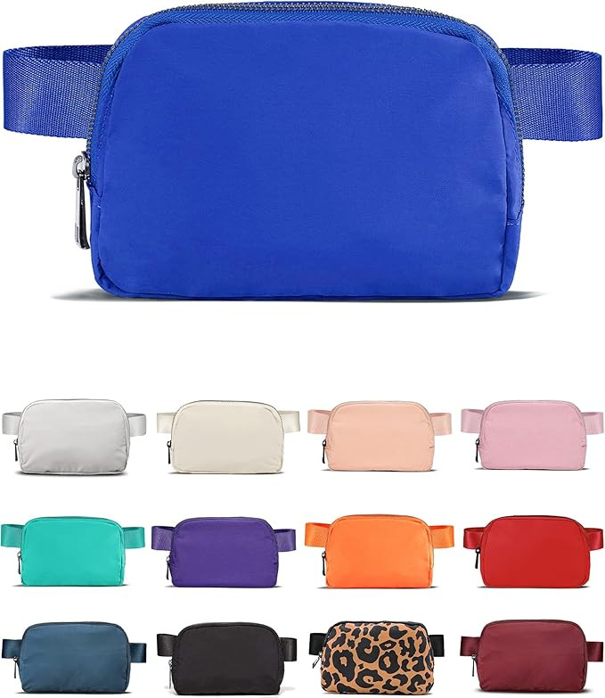 Fanny Pack Cross Body Bag Small Crossbody Bags for Women Men Trendy Nylon Waterproof Mini Purse T... | Amazon (US)