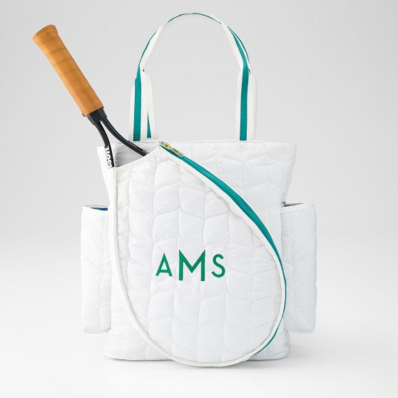 Lightweight Puffer Tennis Tote | Mark and Graham
