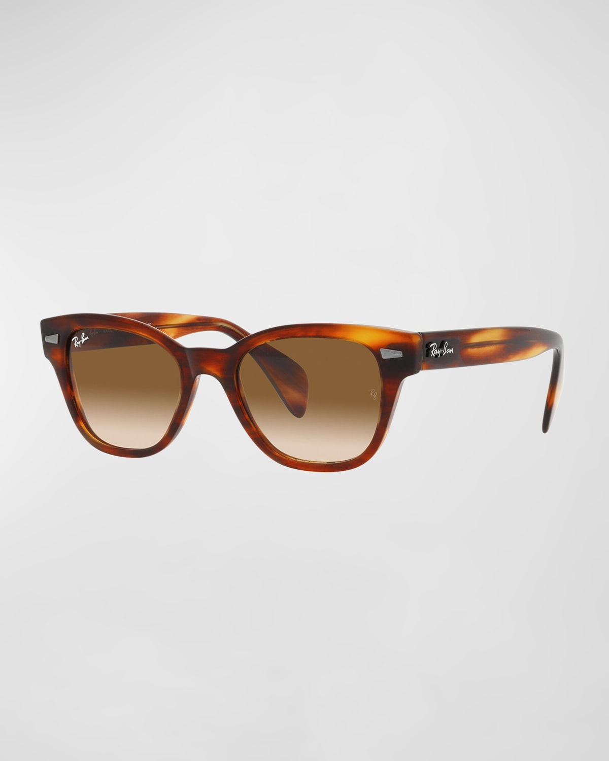 Men's Gradient-Lens Square Sunglasses | Neiman Marcus