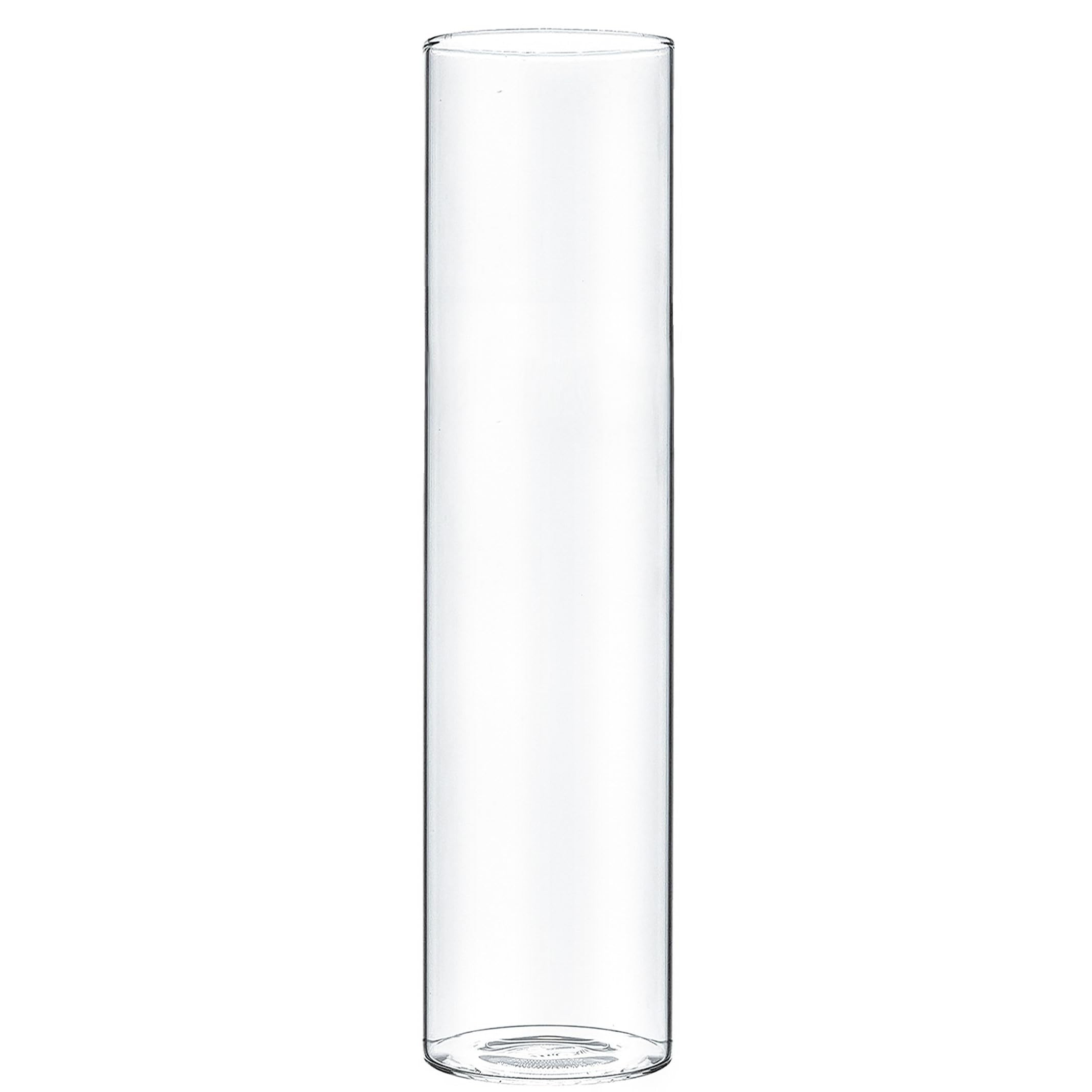 CYS EXCEL Clear Glass Cylinder Flower Vase (H:12" D:3") Hurricane Floating Candle Holder Table Wedding Centerpiece Home Decor | Amazon (US)
