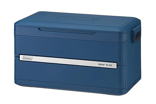 Coleman Snap 'N Go 55-Quart Collapsible Hard Cooler, Portable Hard-Sided Cooler with Waterproof R... | Amazon (US)