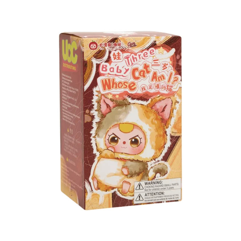 Baby Three Whose Cat Am I? Series Vinyl Plush Blind Box | Walmart (US)