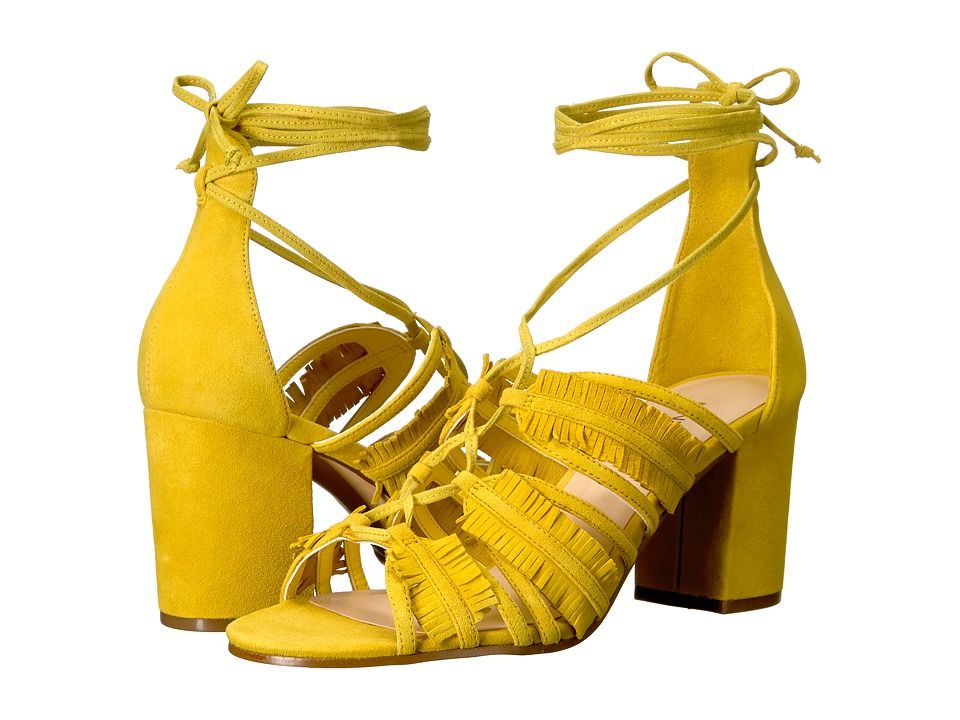 Nine West - Genie (Yellow Suede) Women's Shoes | Zappos