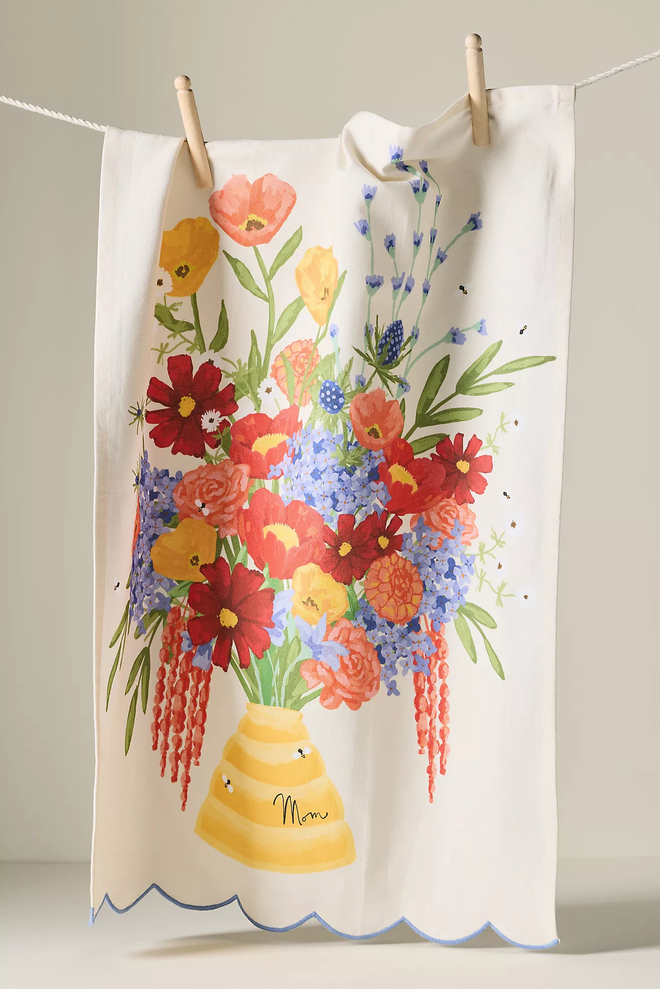 Beehive Cotton Dishtowel | Anthropologie (US)