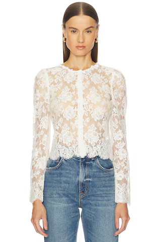 ASTR the Label Antoinette Top in White from Revolve.com | Revolve Clothing (Global)