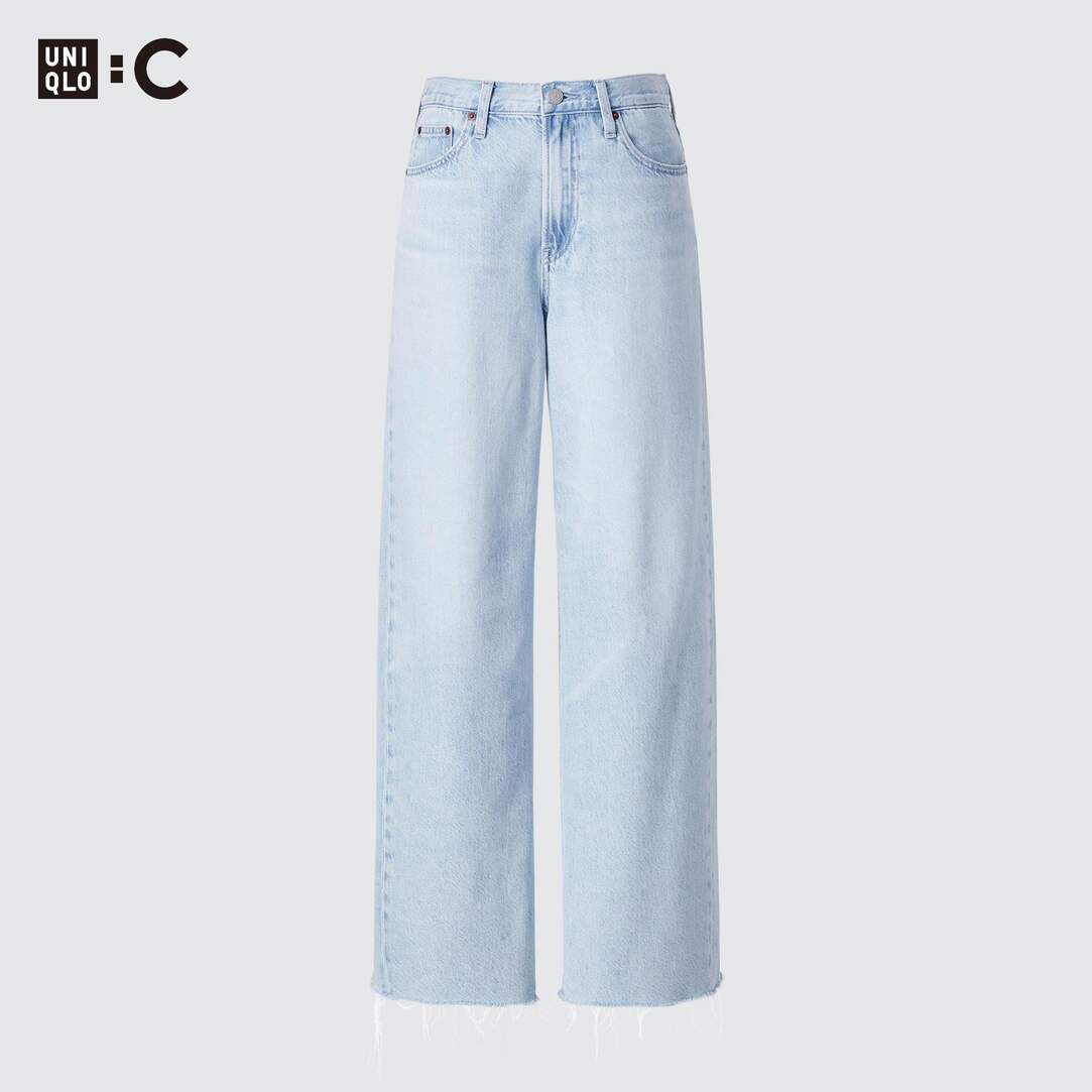 Wide Straight Leg Jeans | UNIQLO (UK)