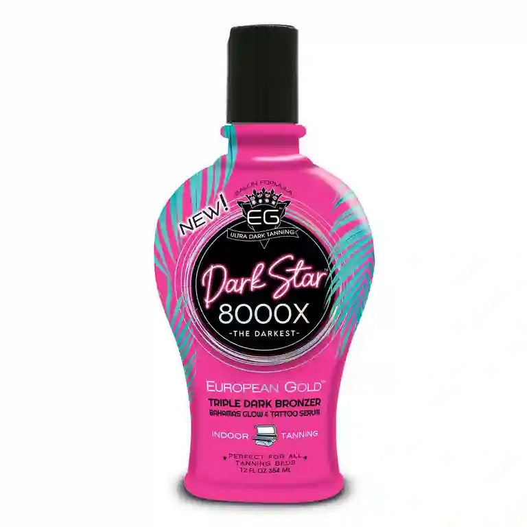 European Gold Dark Star 8000x New Body Tanning Lotion | Walmart (US)