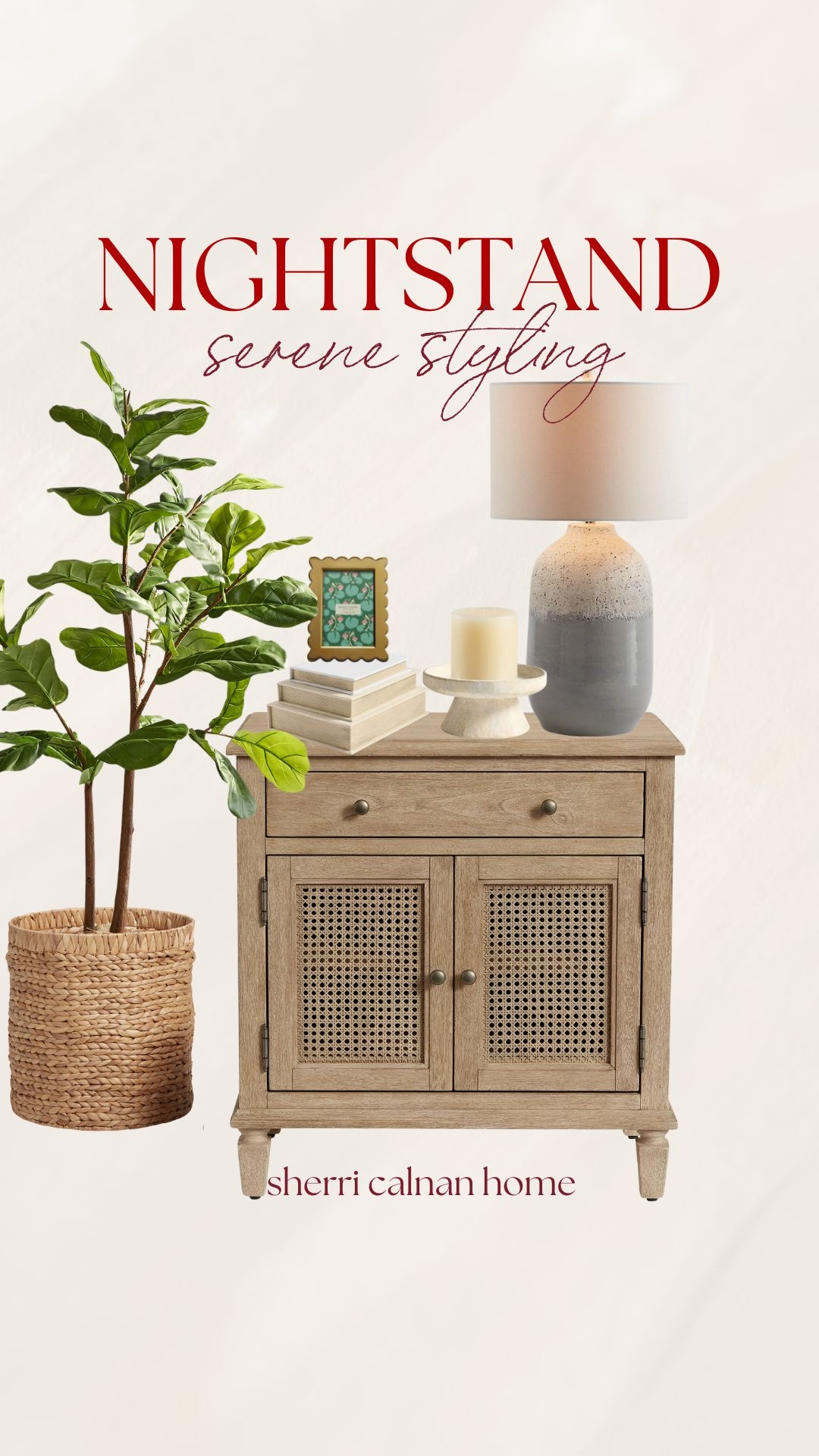 A calm and layered winter bedroom nightstand look with warm wood, soft ceramic textures, cozy candlelight, and greenery. This serene setup creates a peaceful bedside space that feels timeless and relaxed for winter. Winter bedroom, nightstand styling, coastal bedroom bedroom decor, neutral bedroom, serene home decor, cozy bedroom ideas, lamp styling, bedside decor, modern coastal, minimalist bedroom, warm decor, Sherri Calnan Home

#LTKHome #LTKGiftGuide #LTKSeasonal