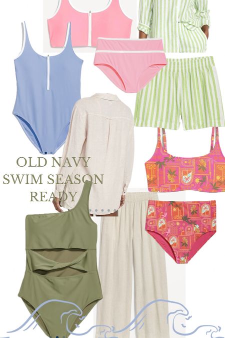 Old navy swim 50% off and 30% off other beach necessities! 

#LTKsalealert #LTKfindsunder50 #LTKswim