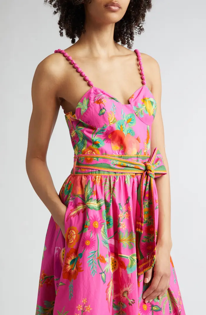 Delicate Fruit Garden Maxi Dress | Nordstrom