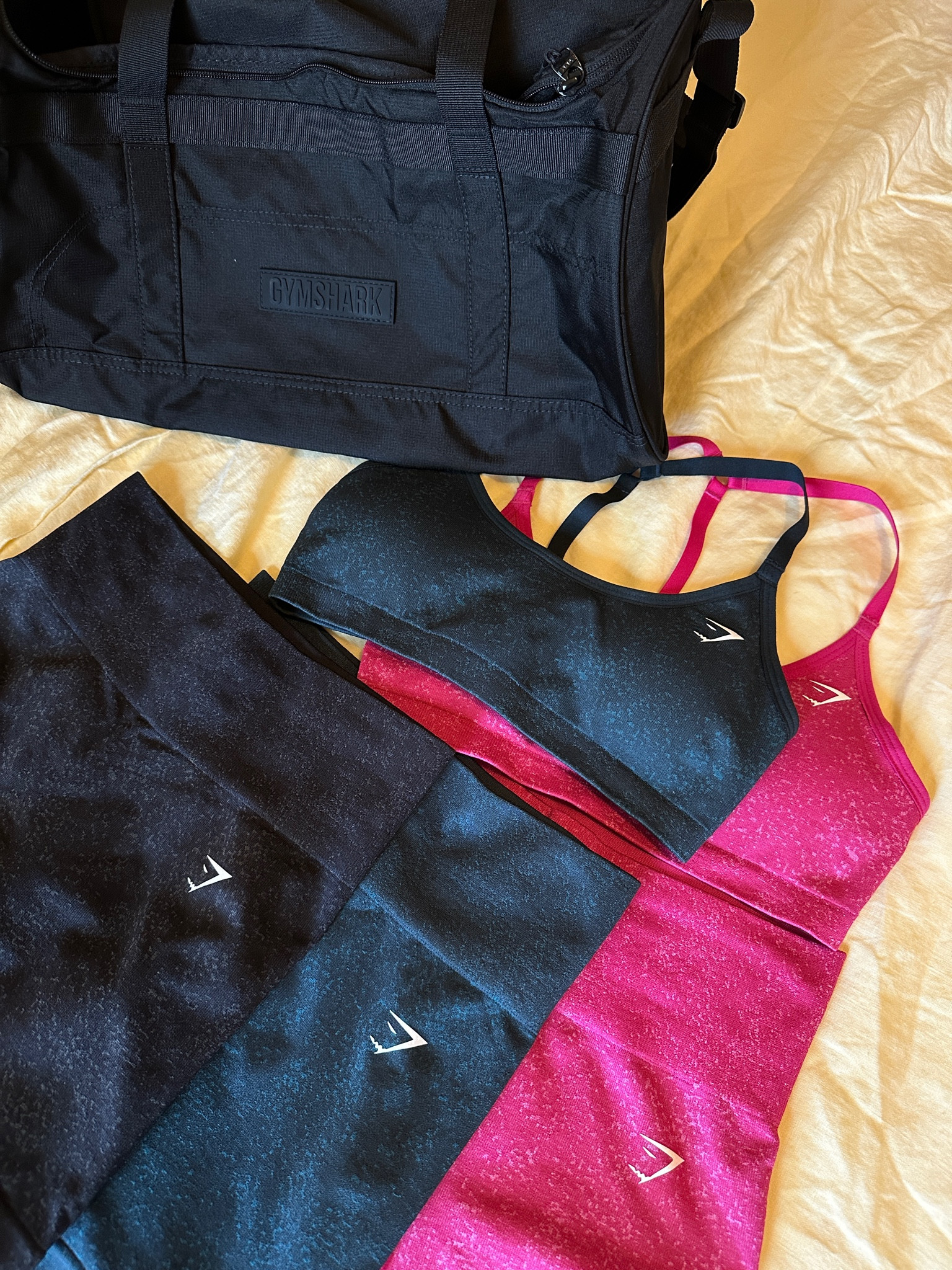 gymshark haul - got a size small in shorts and top

#LTKActive