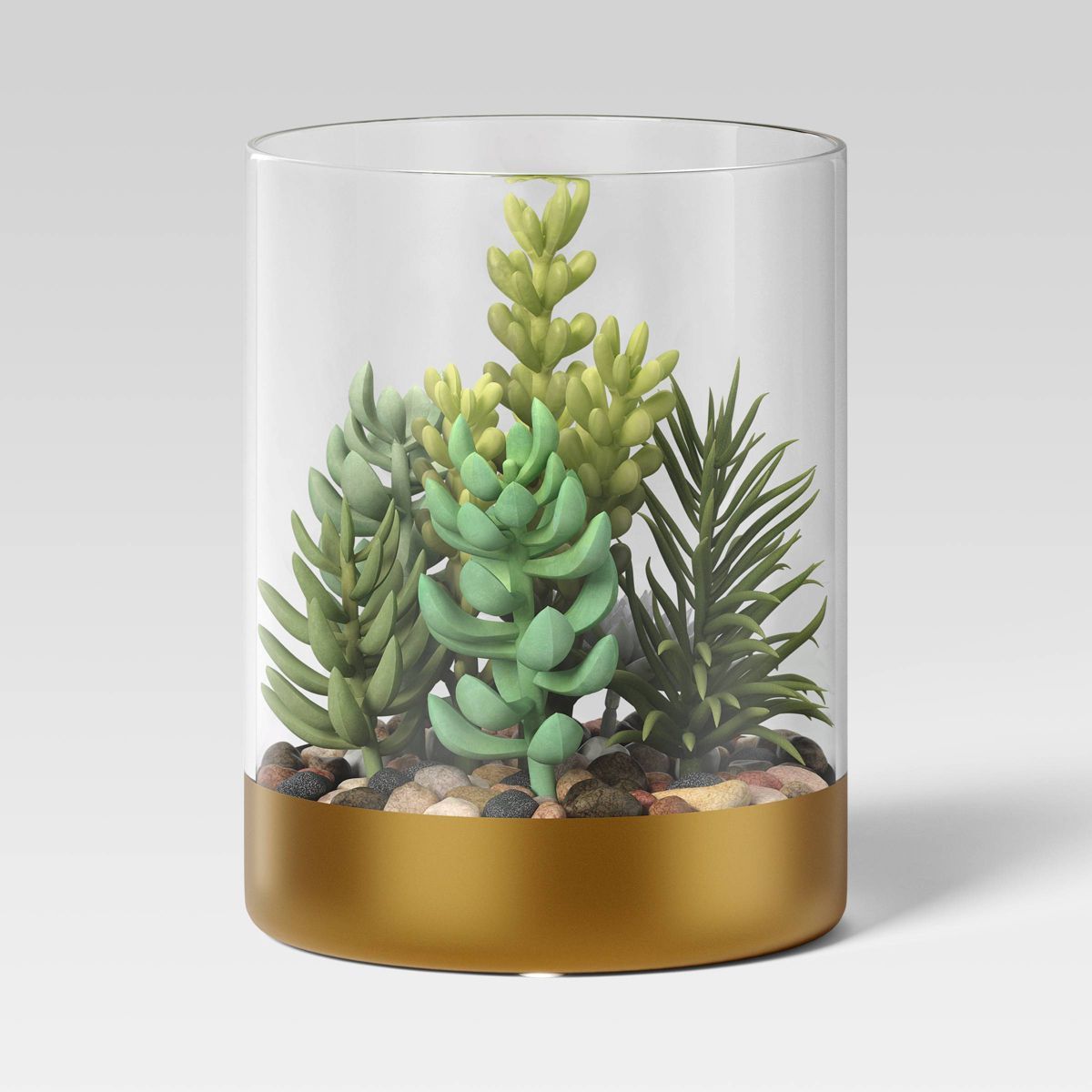 Artificial Round Terrarium with Succulents - Threshold™ | Target