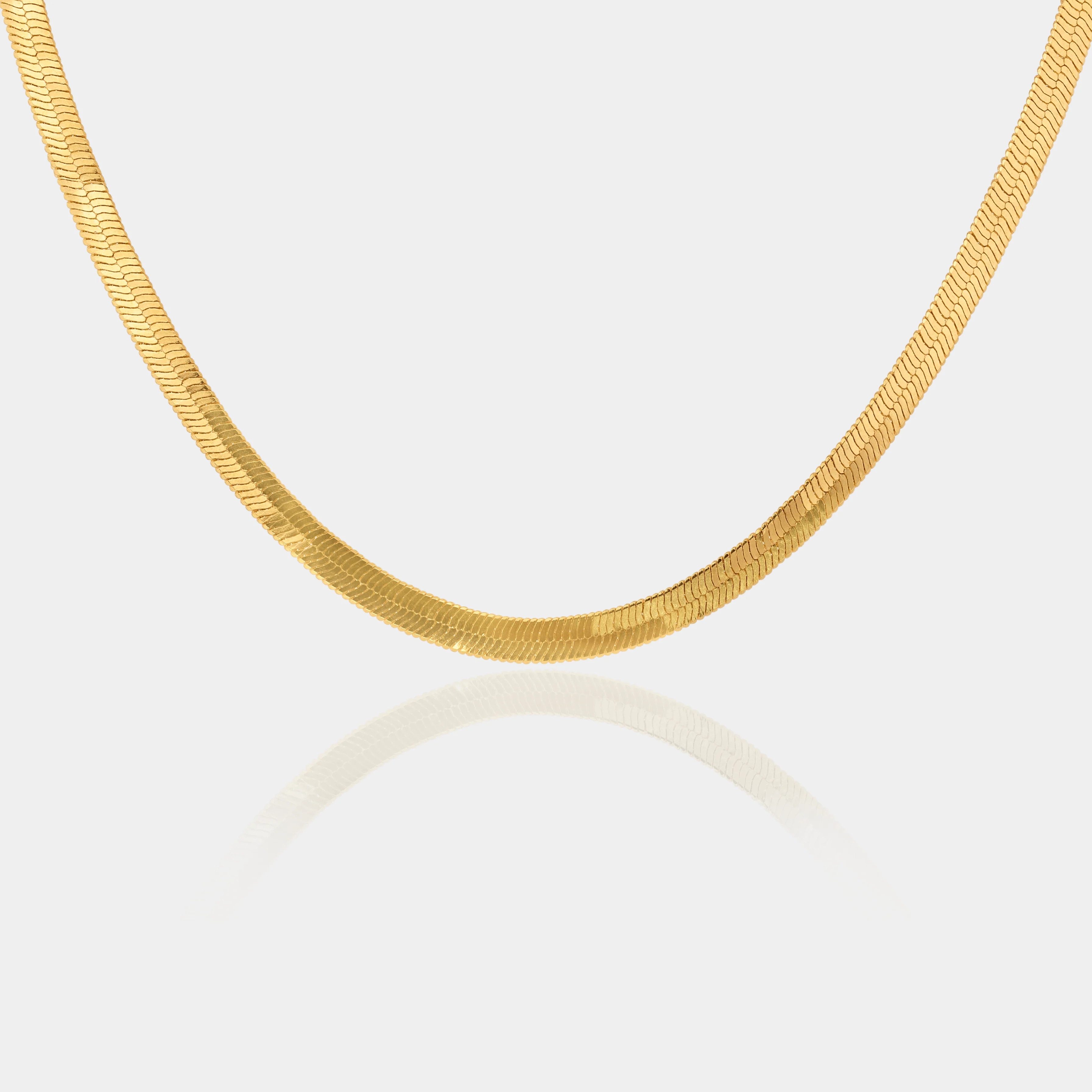 Extra Chunky Herringbone Necklace | LINK'D THE LABEL