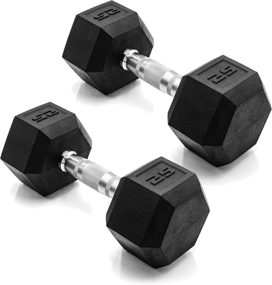 CAP Barbell Coated Dumbbell Weight Pairs | Multiple Options | Amazon (US)