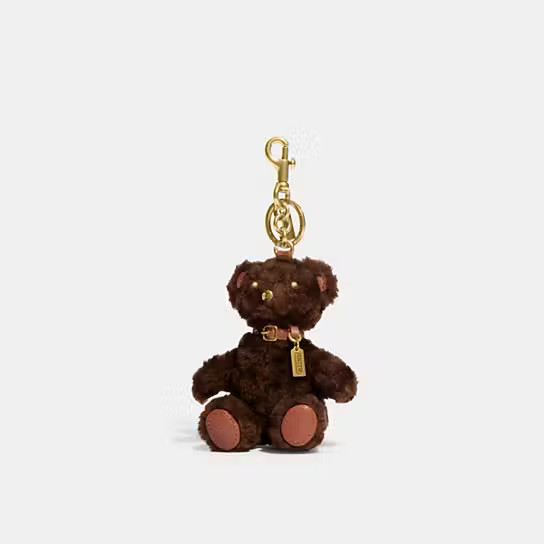 Bear Bag Charm In Signature Shearling | Coach (US)