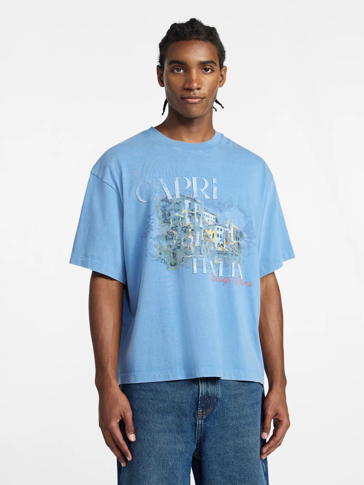 No Boundaries Heavyweight Graphic Tee with Short Sleeves, Men's XS-4XLT | Walmart (US)