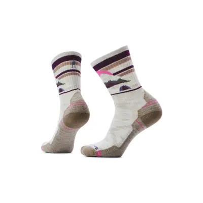 Smartwool Mountain Moon Hike Light Cushion Crew Socks in Ash at Nordstrom, Size Small | Nordstrom