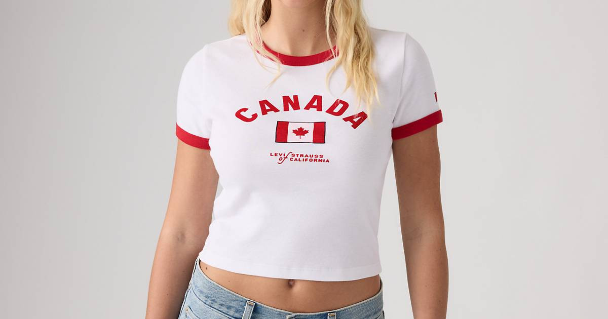 Levi's® Canada Mini Ringer Tee | Levi's CA