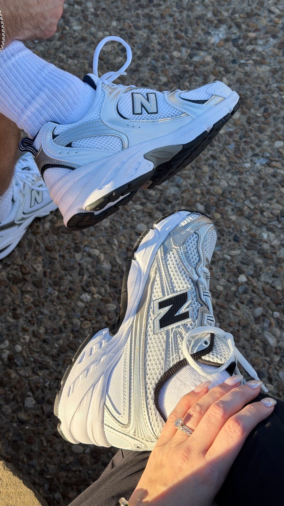 his & hers 🖤 loveee new balance 530 and the new 740 

#LTKMens #LTKActive #LTKFindsUnder100