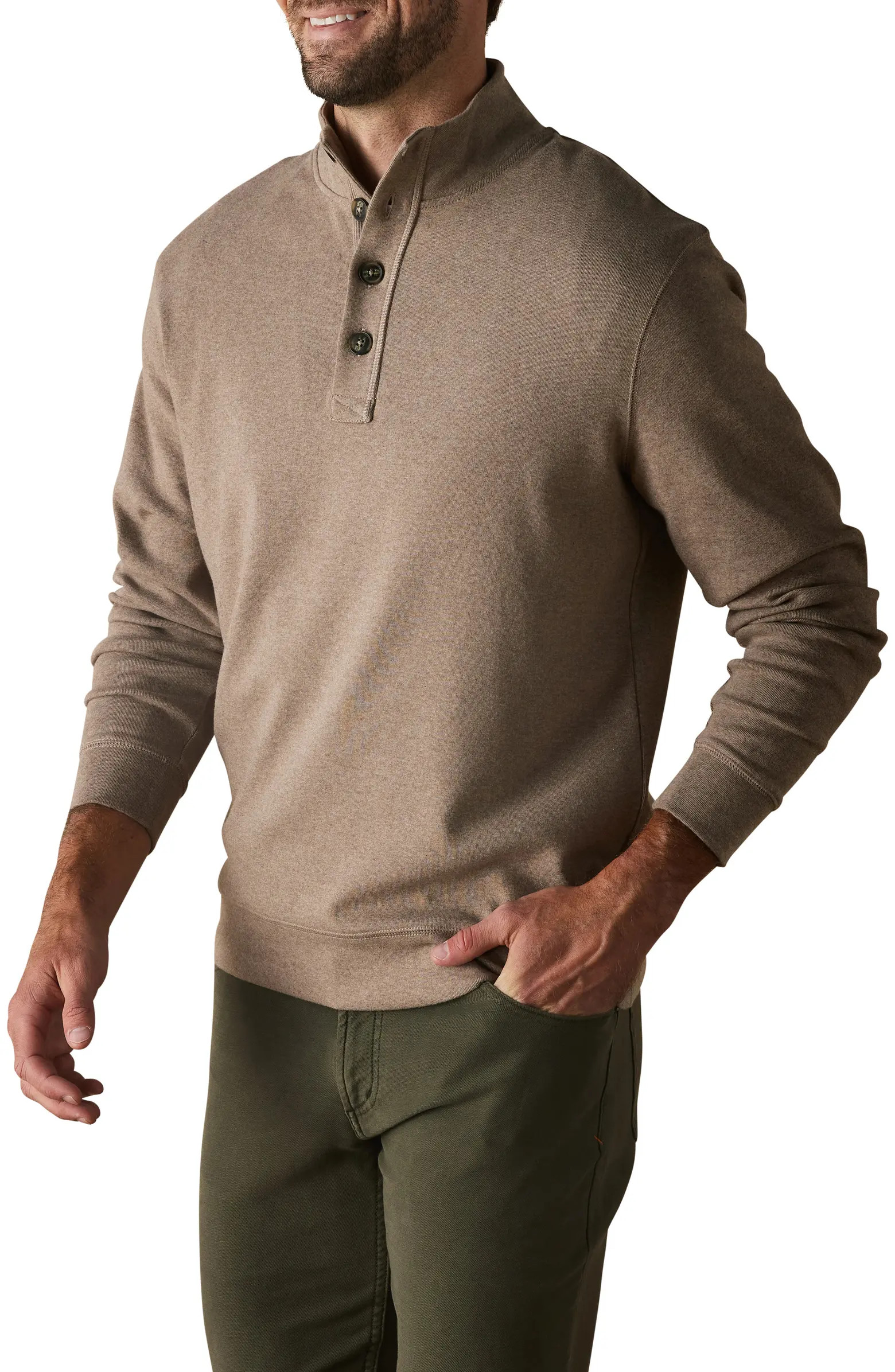 The Normal Brand Puremeso Mock Neck Top | Nordstrom | Nordstrom