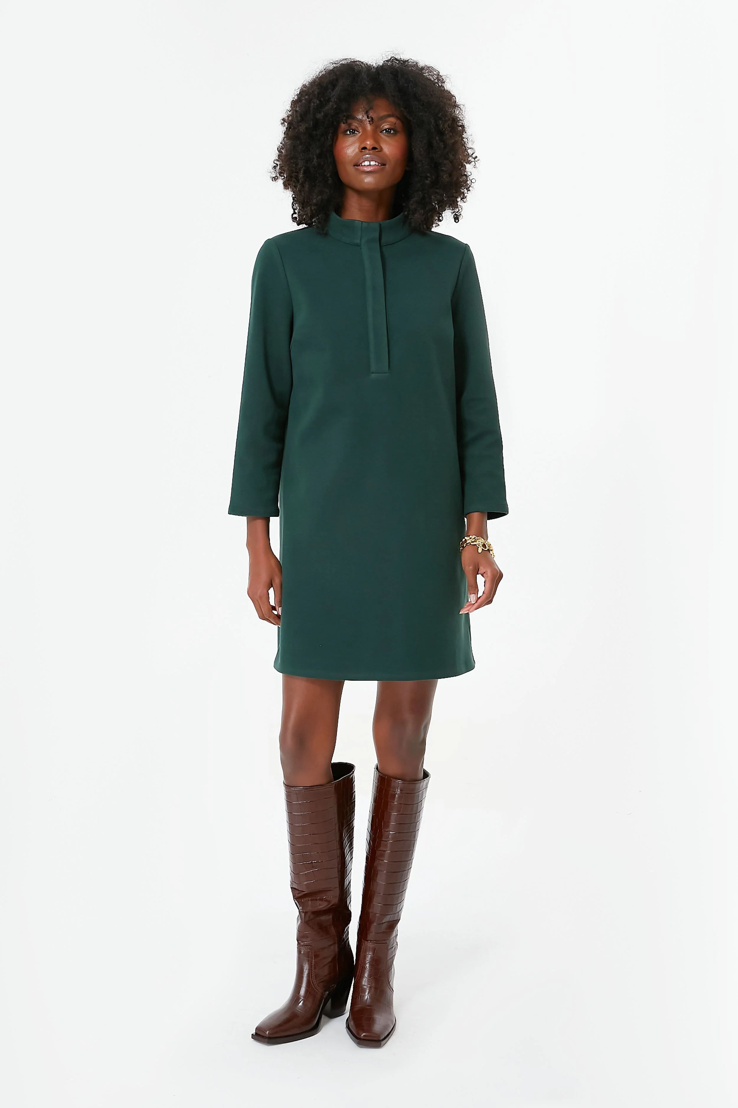 Green Avery Dress | Tuckernuck (US)
