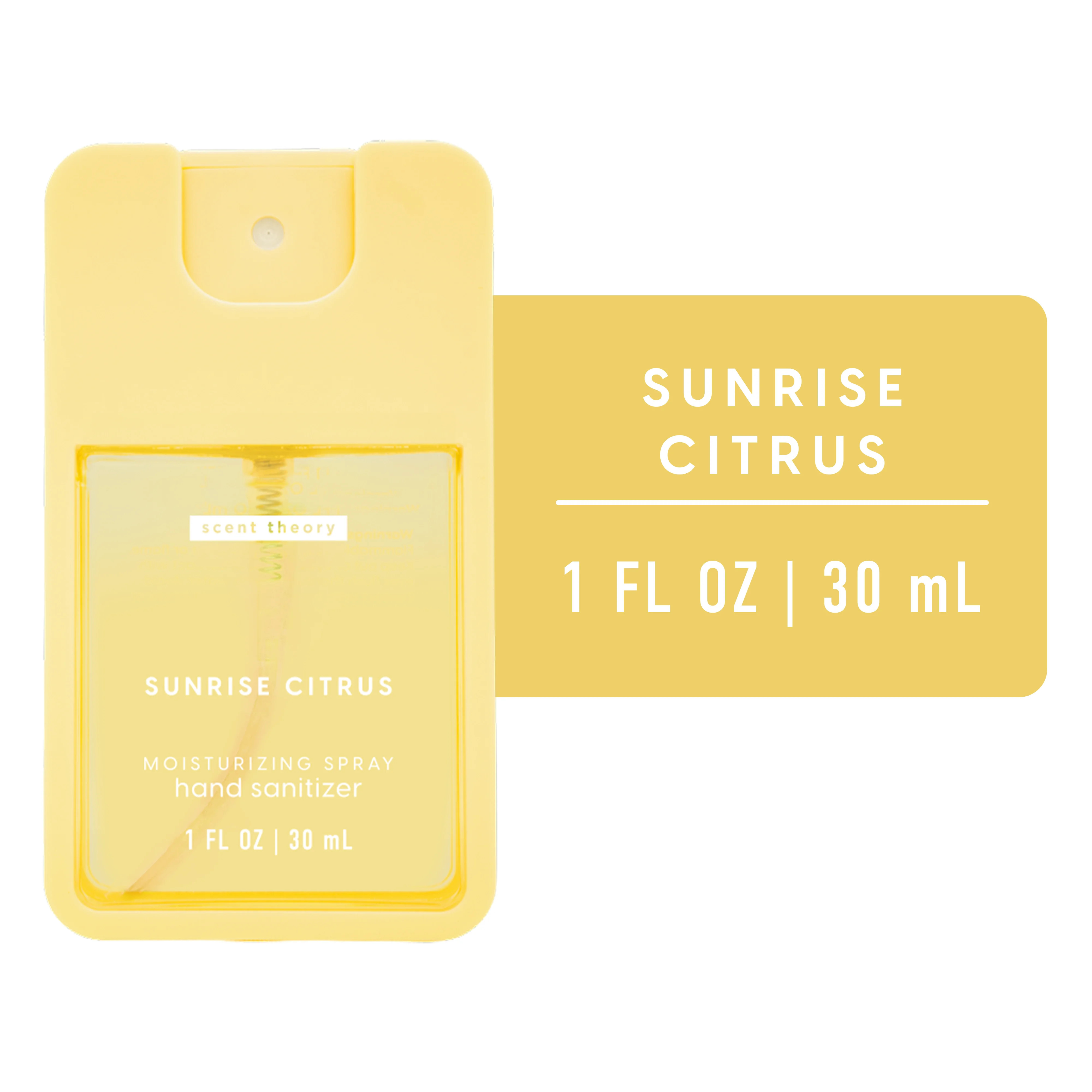 Scent Theory Hand Sanitizer Spray, Sunrise Citrus, 1 fl oz | Walmart (US)