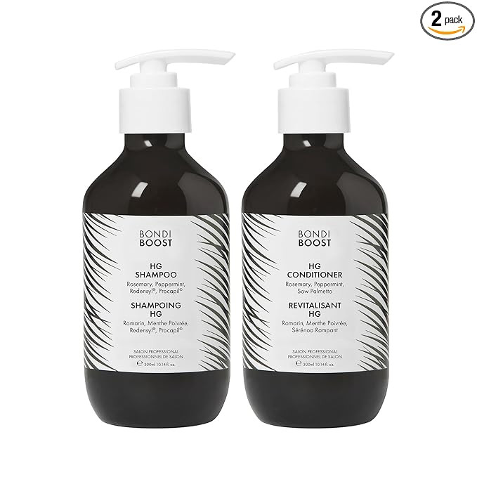 BondiBoost HG Anti-Thinning Shampoo Conditioner Set [10.14 fl oz each], Clinically Tested to Prom... | Amazon (US)