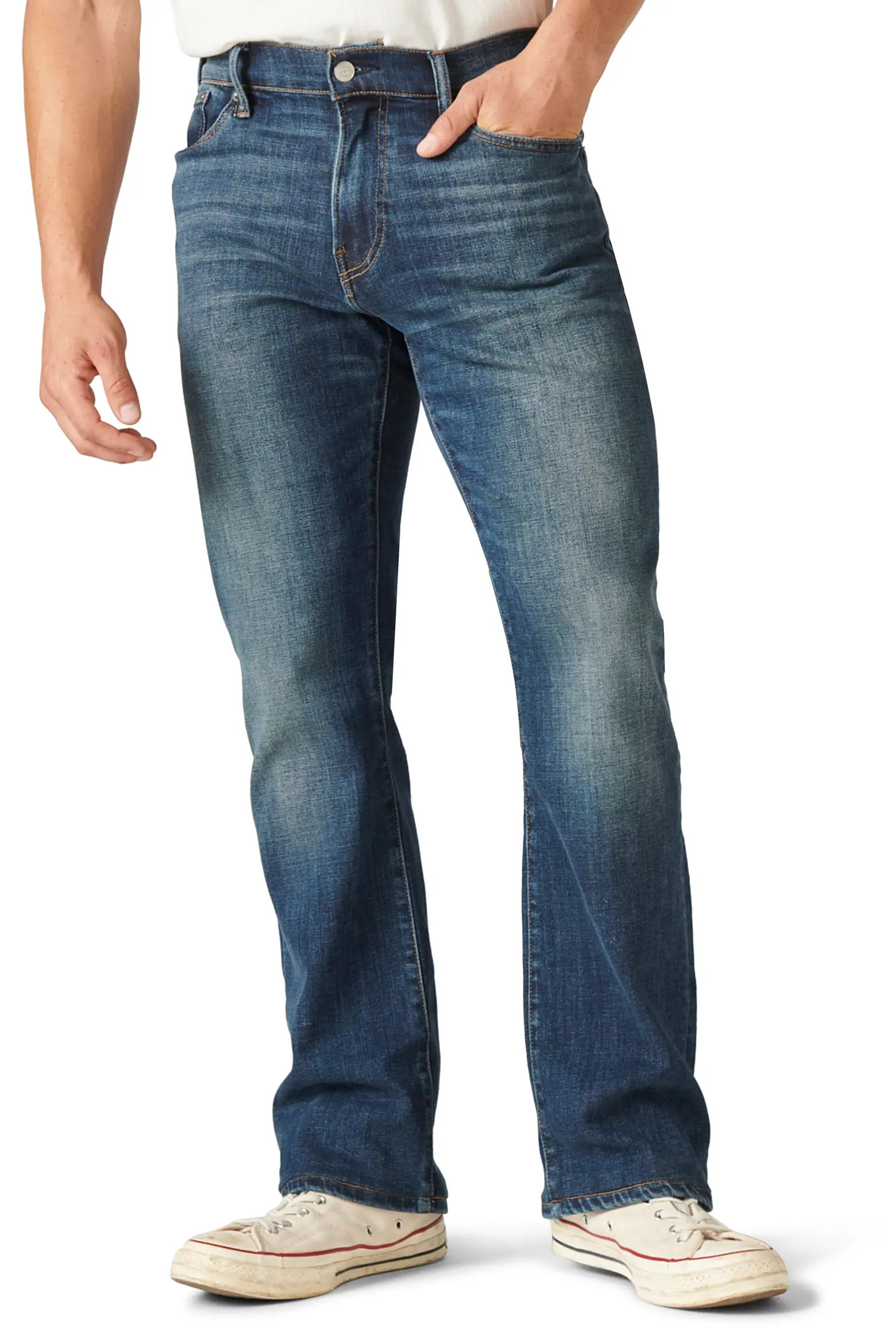 Lucky Brand 383 Easy Rider Bootcut Jeans (Men) | Nordstrom | Nordstrom