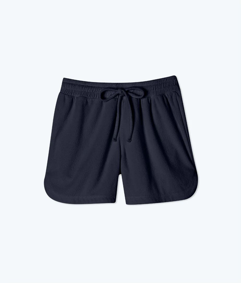 The Towel Terry Drawstring Shorts - Toffee | SummerSalt