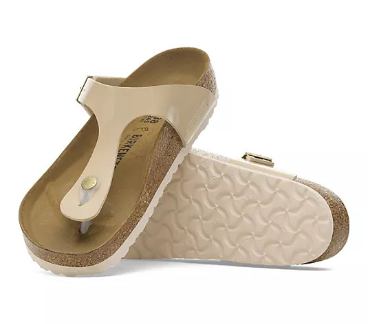 Birkenstock Recovery Thong Sandal - Gizeh - QVC.com | QVC