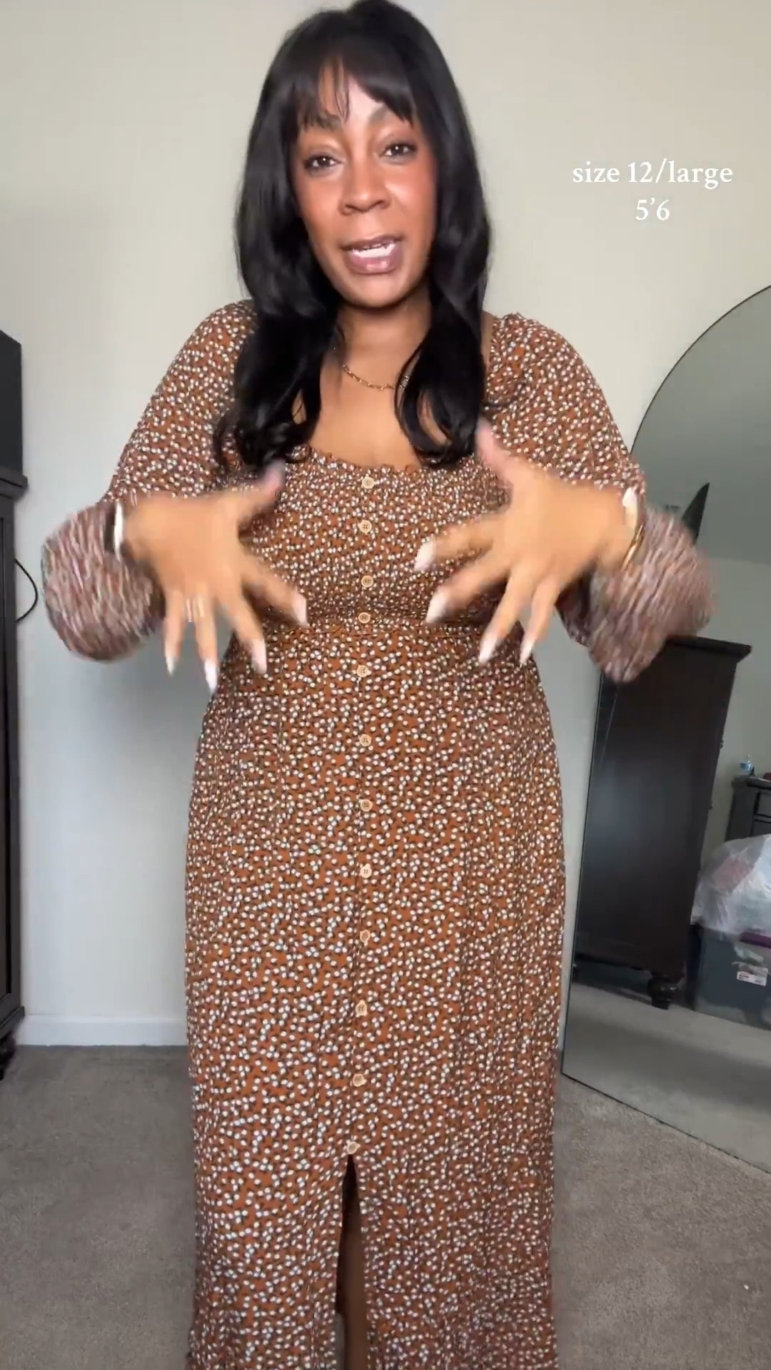 Dokotoo maxi dress fits tts 

#LTKMidsize