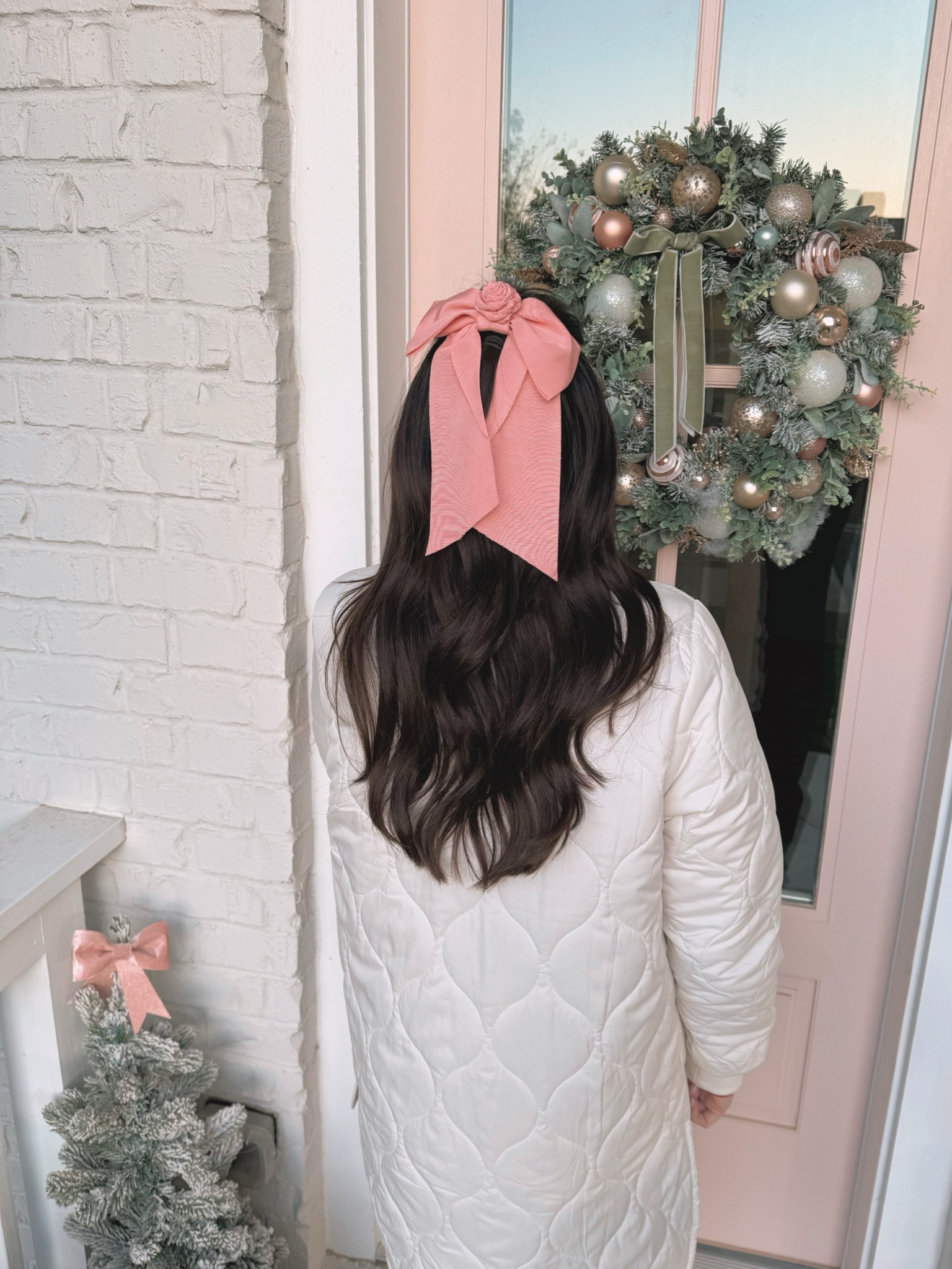 My pink rosette hair bow is 20% off today with code MERRY! Also comes in black. Would be a great gift  🎀

#LTKCyberWeek #LTKHoliday #LTKGiftGuide