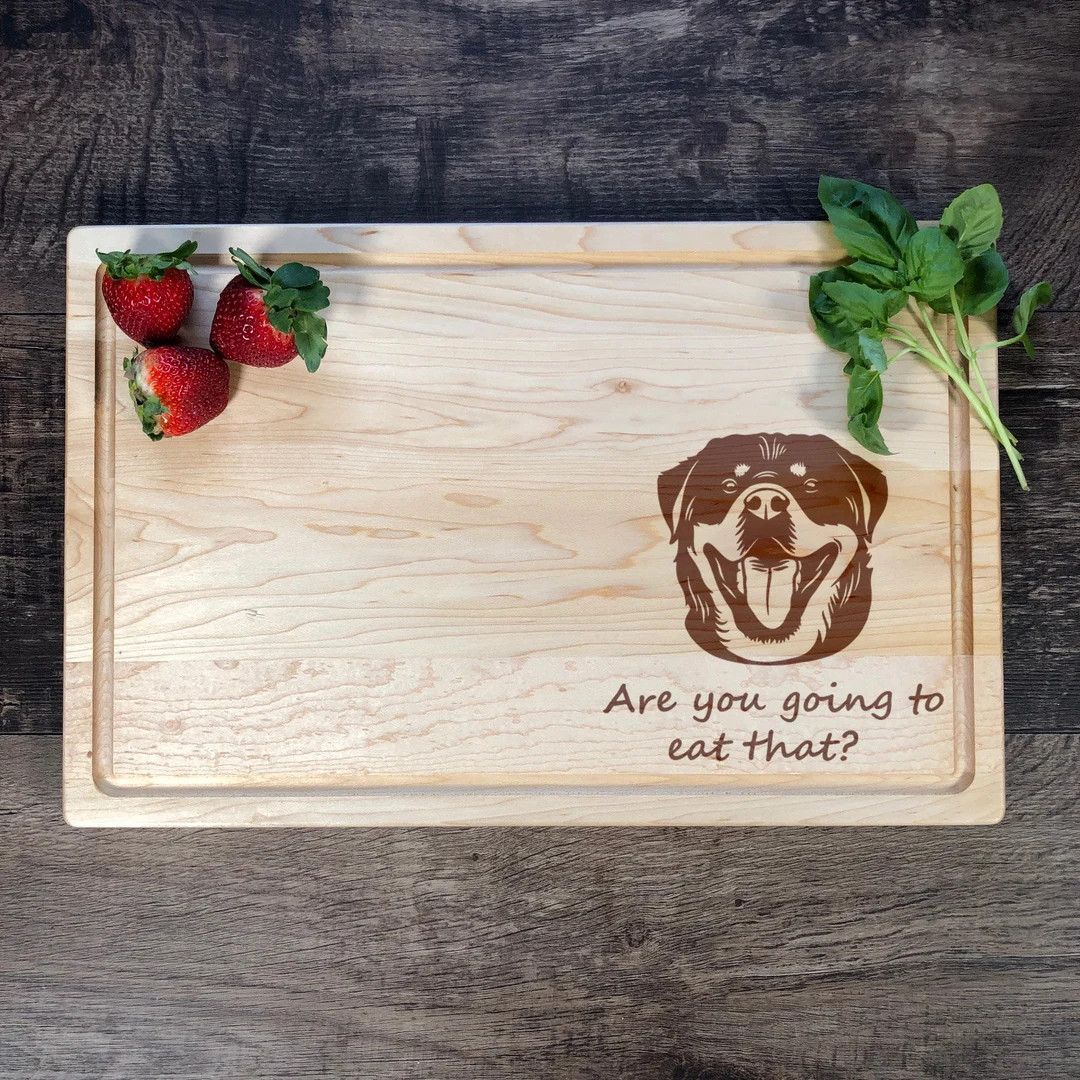 Rottweiler Cutting Board. Pet House Warming Gift. Engraved - Etsy | Etsy (US)