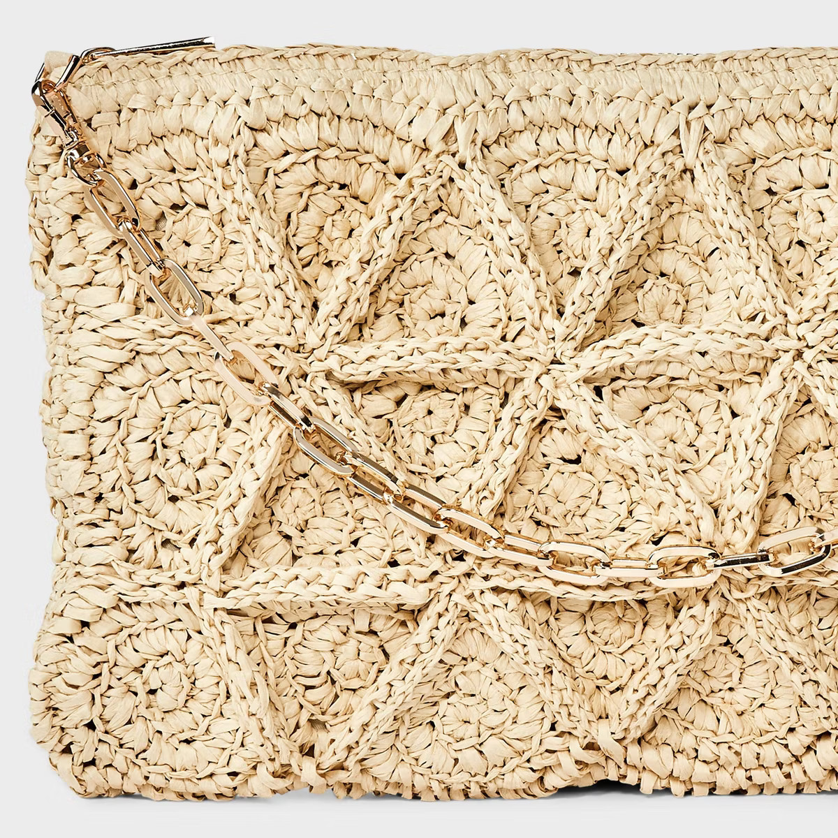 Straw Starfish Clutch - Universal Thread™ Beige | Target