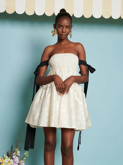 DREAM Chamomile Jacquard Mini Dress | Sister Jane (UK)