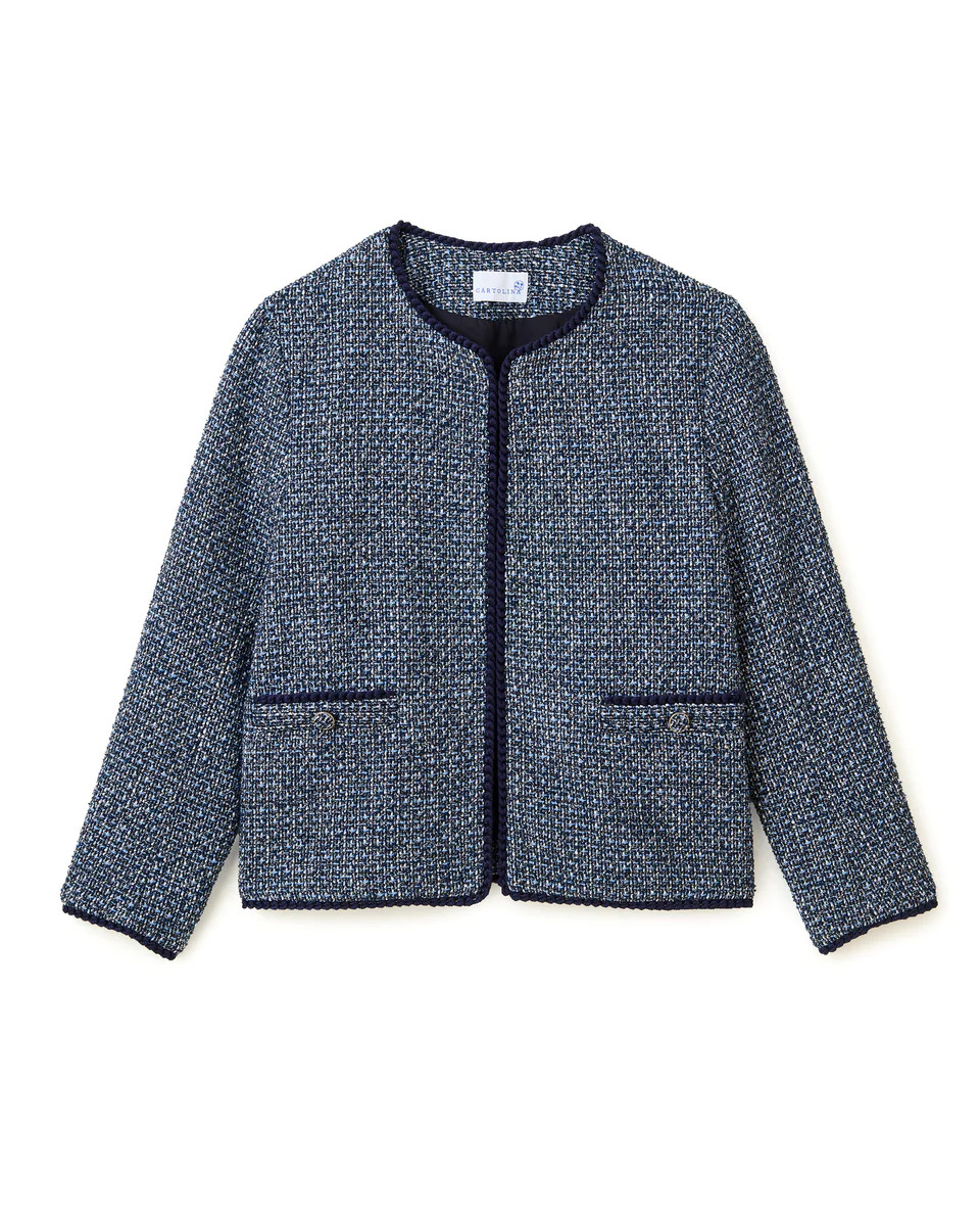 Louisa Jacket-Gallery Blue | Cartolina