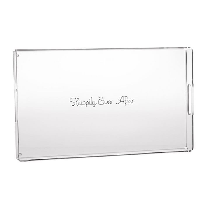 Etched Acrylic Serving Tray | Mark and Graham