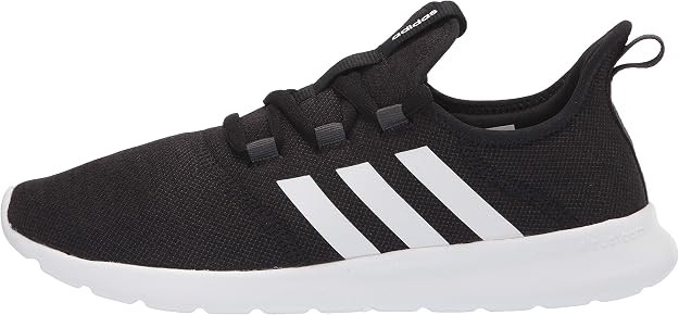 adidas Womens Cloudfoam Pure 2.0 Lace Up Sneakers Shoes Casual - White | Amazon (US)